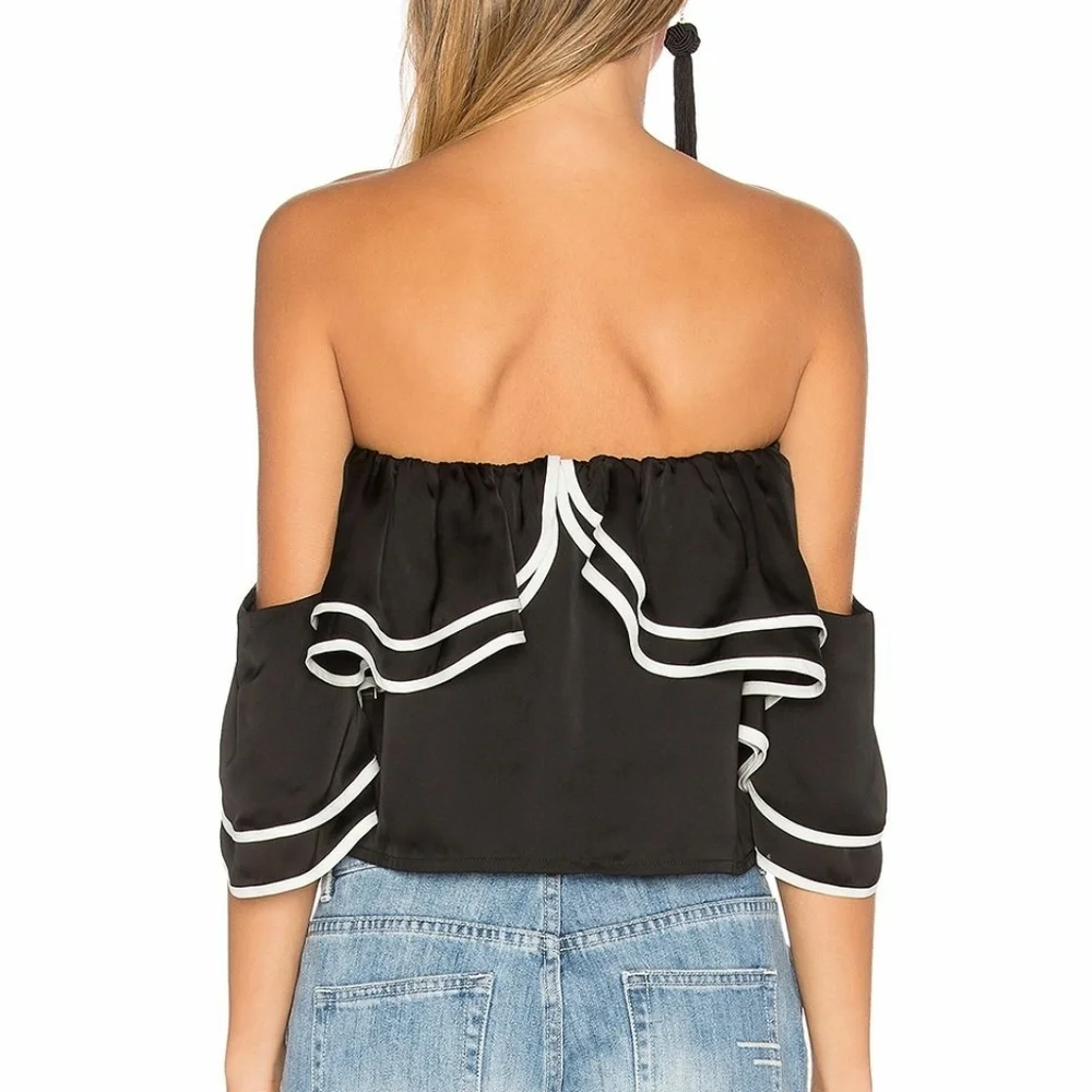 NWT Lovers + Friends Dancer Top Small - Picture 2 of 10